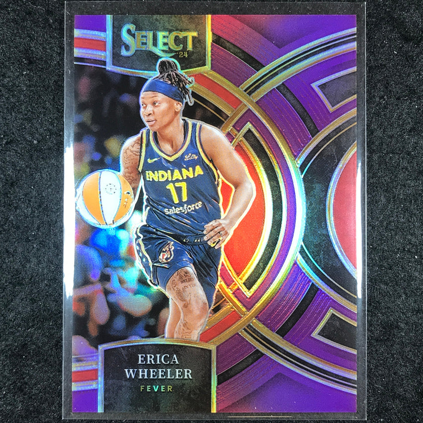 2024 Select WNBA ERICA WHEELER Premier Level Purple 53/149 #152