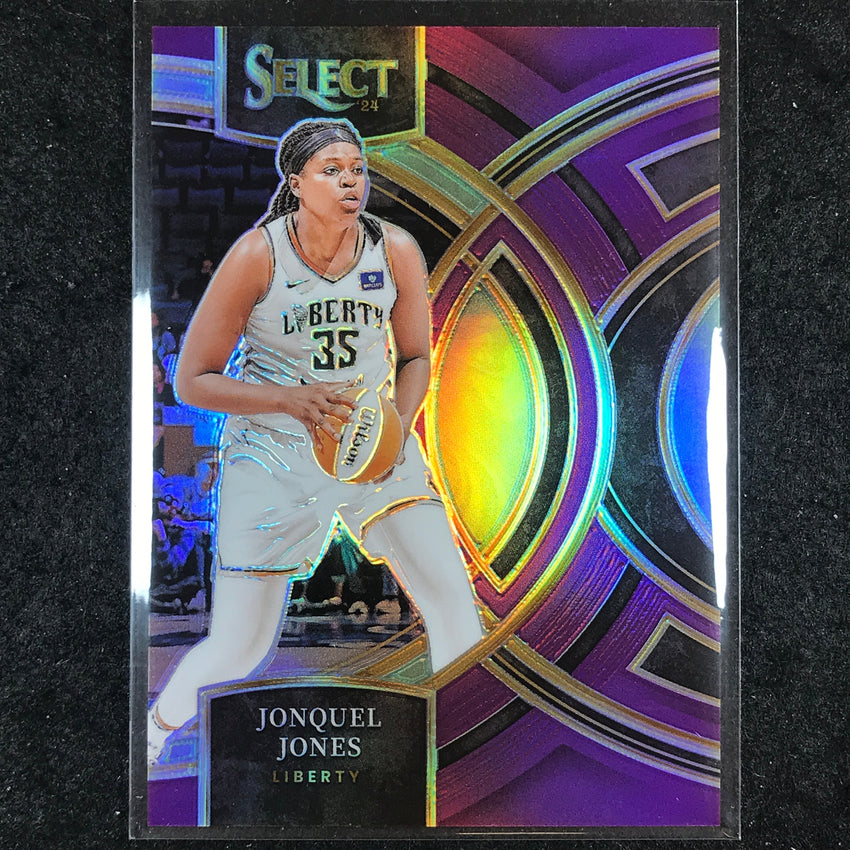 2024 Select WNBA JONQUEL JONES Premier Level Purple 130/149 #166