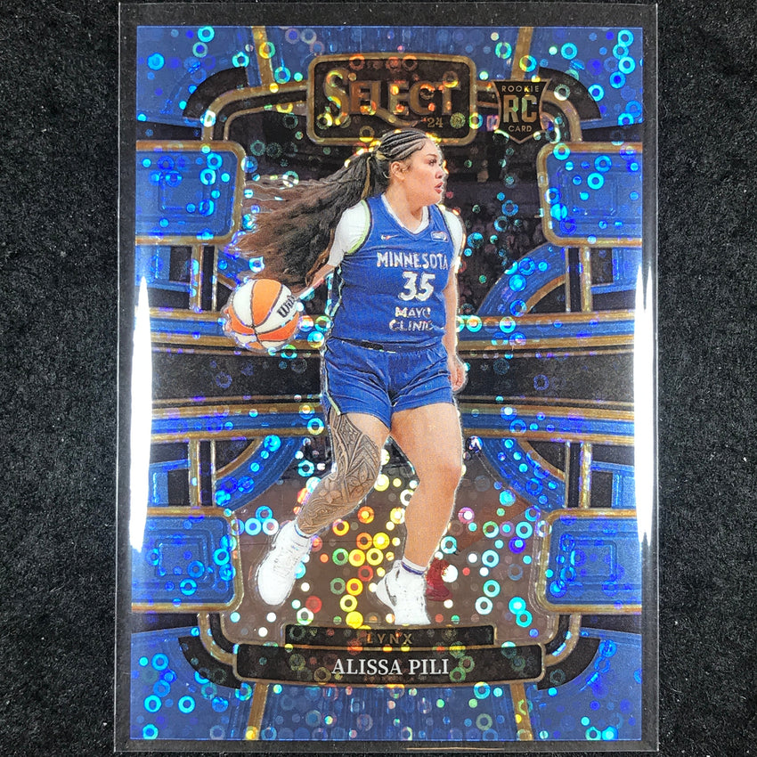 2024 Select WNBA ALISSA PILI Concourse Rookie Light Blue Disco 111/125 #34