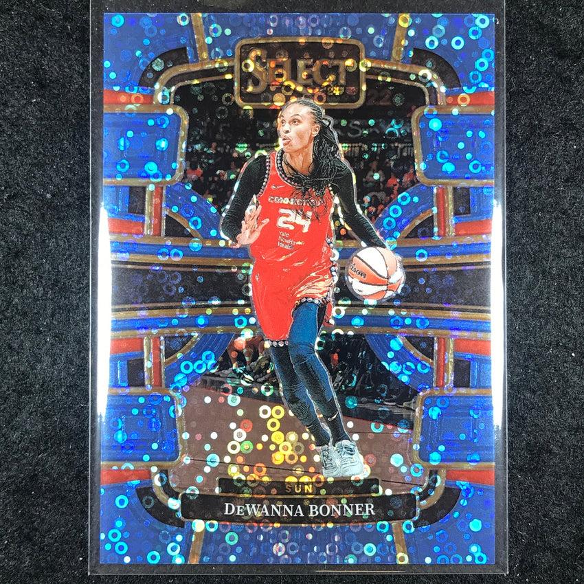 2024 Select WNBA DEWANNA BONNER Concourse Light Blue Disco 102/125 #48