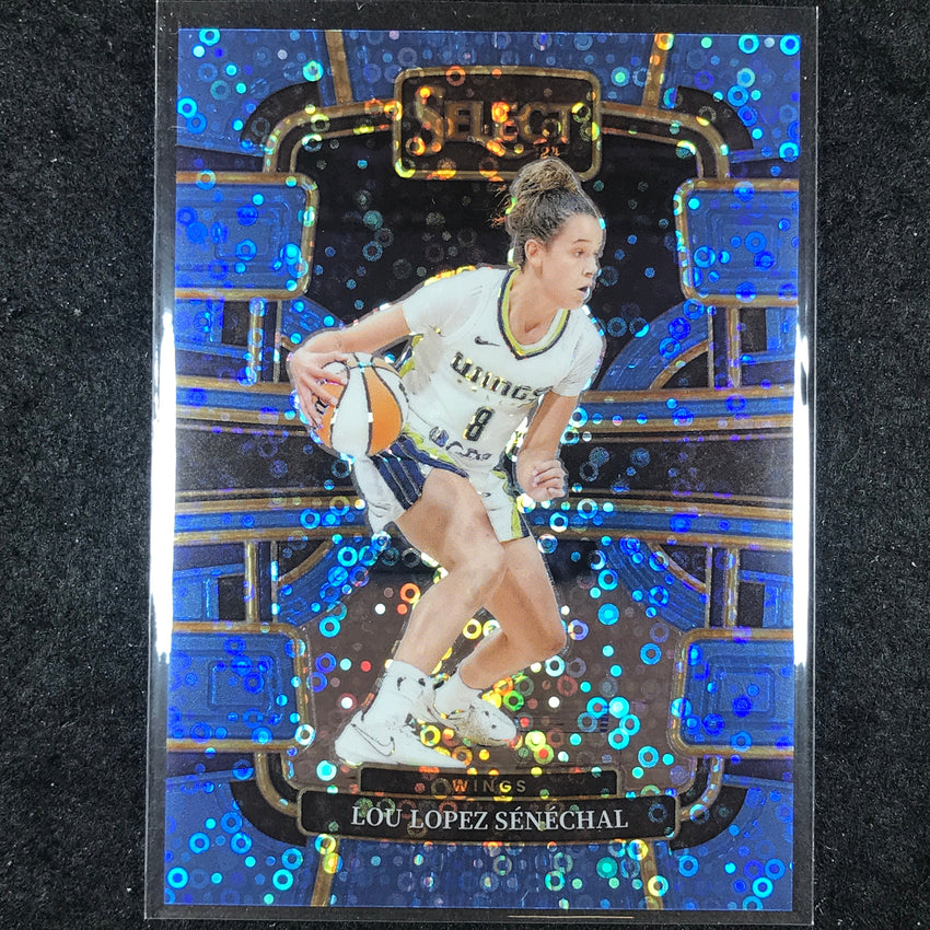 2024 Select WNBA LOU LOPEZ SENECHAL Concourse Light Blue Disco 34/125 #53