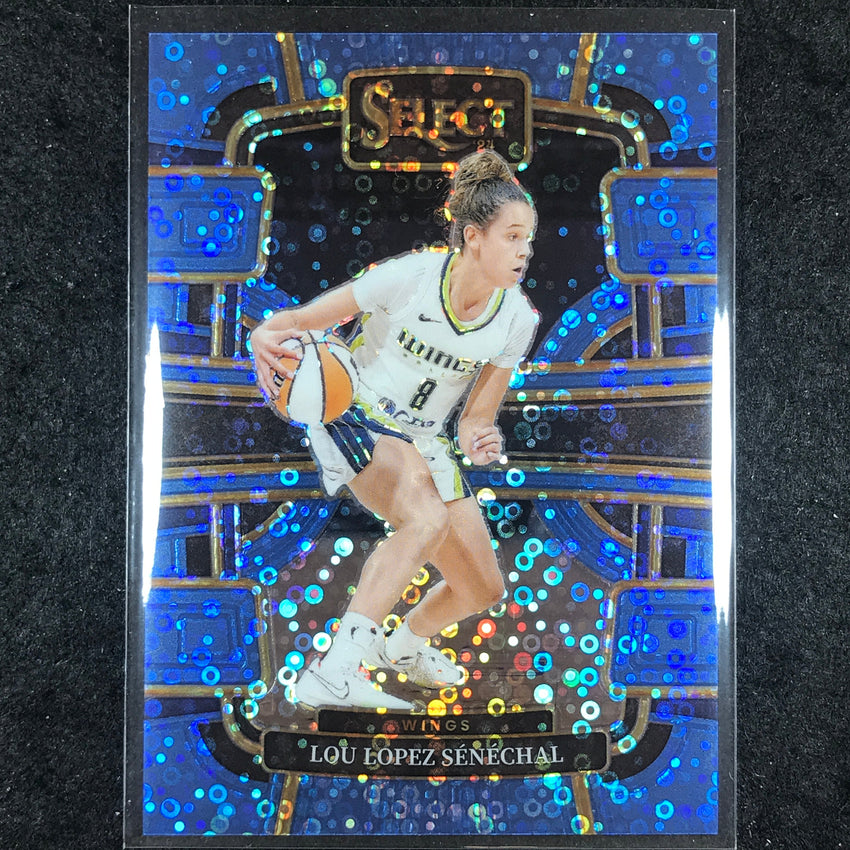 2024 Select WNBA LOU LOPEZ SENECHAL Concourse Light Blue Disco 67/125 #53