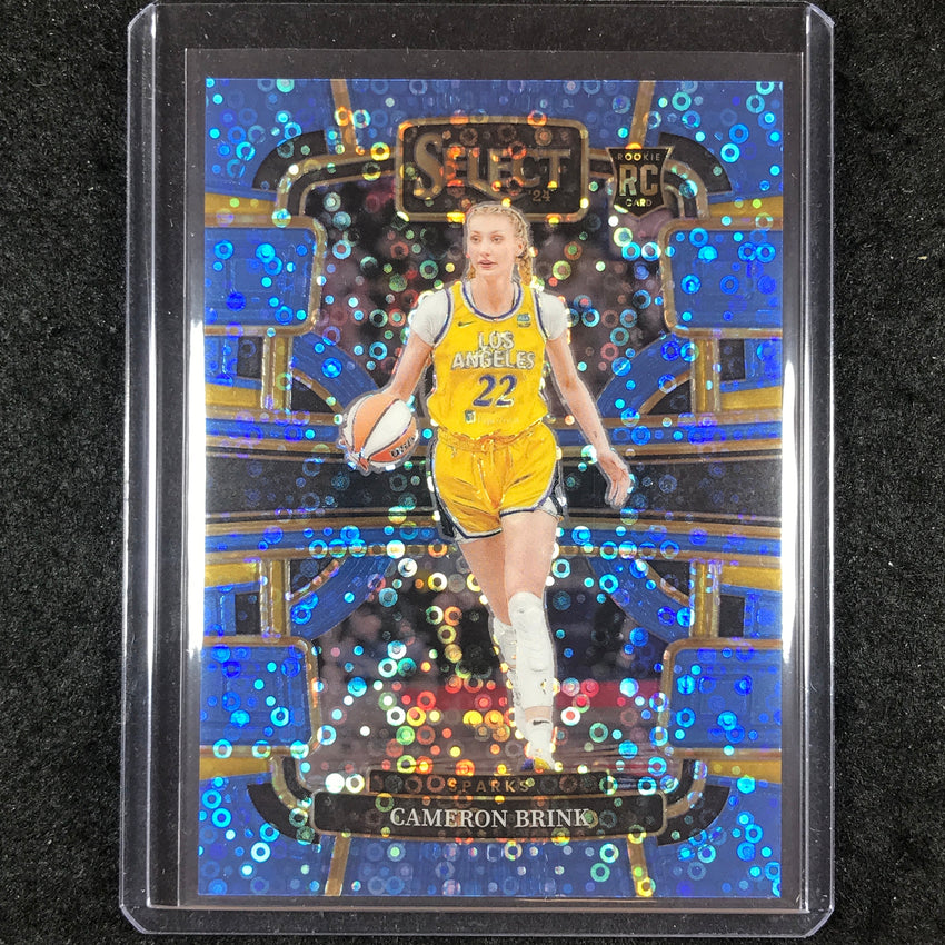 2024 Select WNBA CAMERON BRINK Concourse Rookie Light Blue Disco 9/125 #56