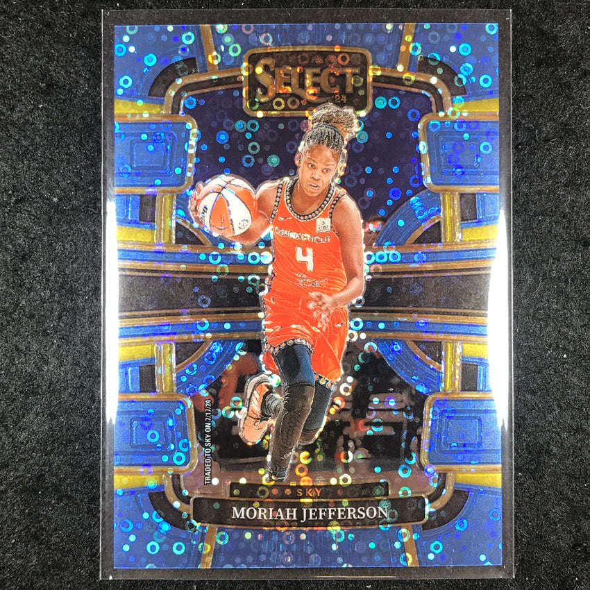 2024 Select WNBA MORIAH JEFFERSON Concourse Light Blue Disco 91/125 #92