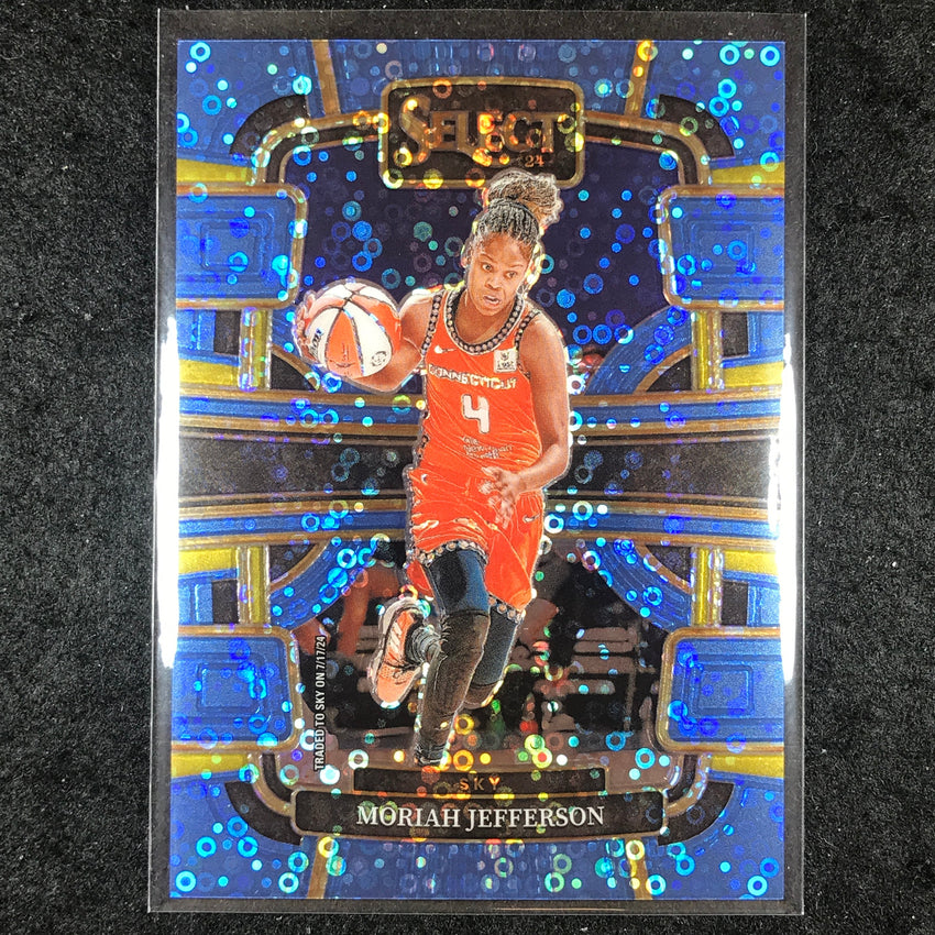 2024 Select WNBA MORIAH JEFFERSON Concourse Light Blue Disco 122/125 #92