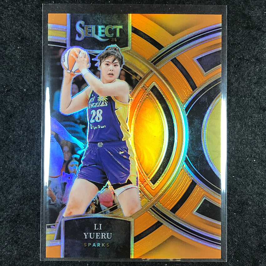 2024 Select WNBA LI YUERU Premier Level Orange 76/125 #116