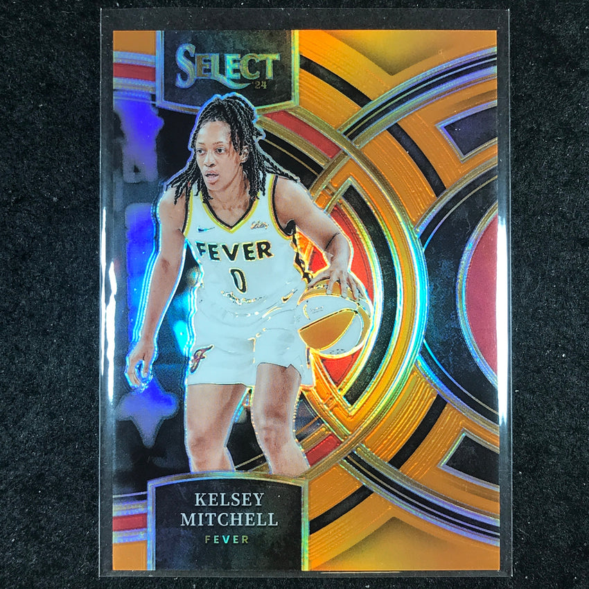 2024 Select WNBA KELSEY MITCHELL Premier Level Orange 83/125 #118