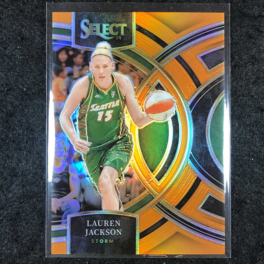 2024 Select WNBA LAUREN JACKSON Premier Level Orange 19/125 #133