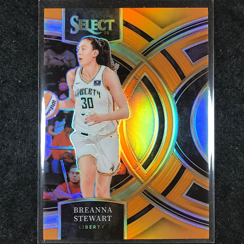 2024 Select WNBA BREANNA STEWART Premier Level Orange 11/125 #185