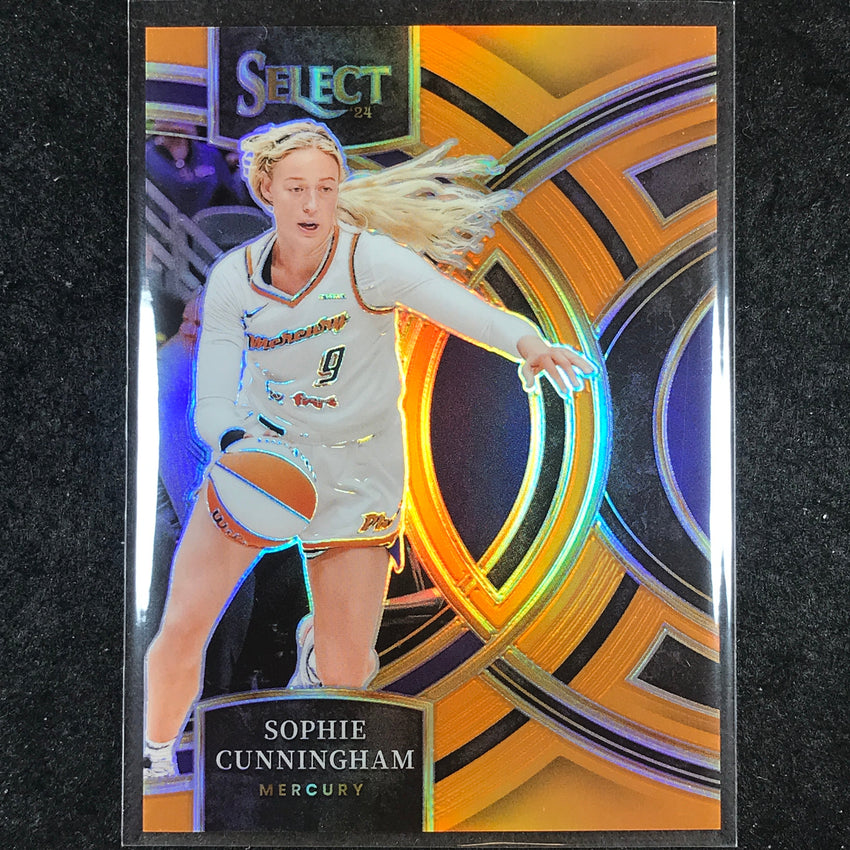 2024 Select WNBA SOPHIE CUNNINGHAM Premier Level Orange 109/125 #196