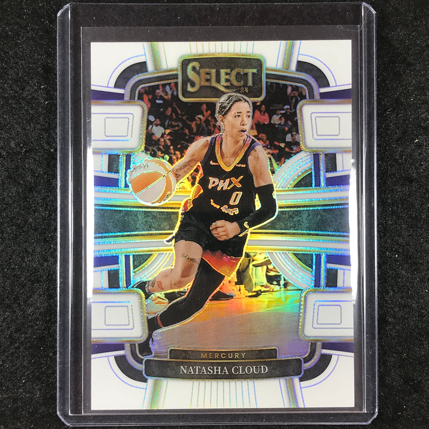 2024 Select WNBA NATASHA CLOUD Concourse White 96/99 #37
