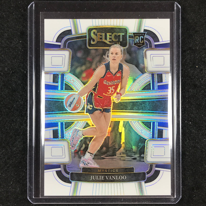 2024 Select WNBA JULIE VANLOO Concourse Rookie White 60/99 #57