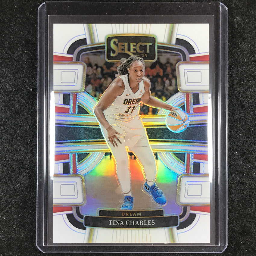 2024 Select WNBA TINA CHARLES Concourse White 31/99 #83