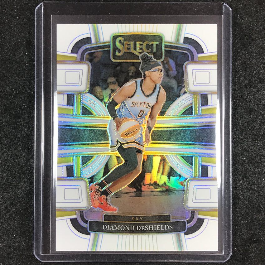2024 Select WNBA DIAMOND DESHIELDS Concourse White 89/99 #100