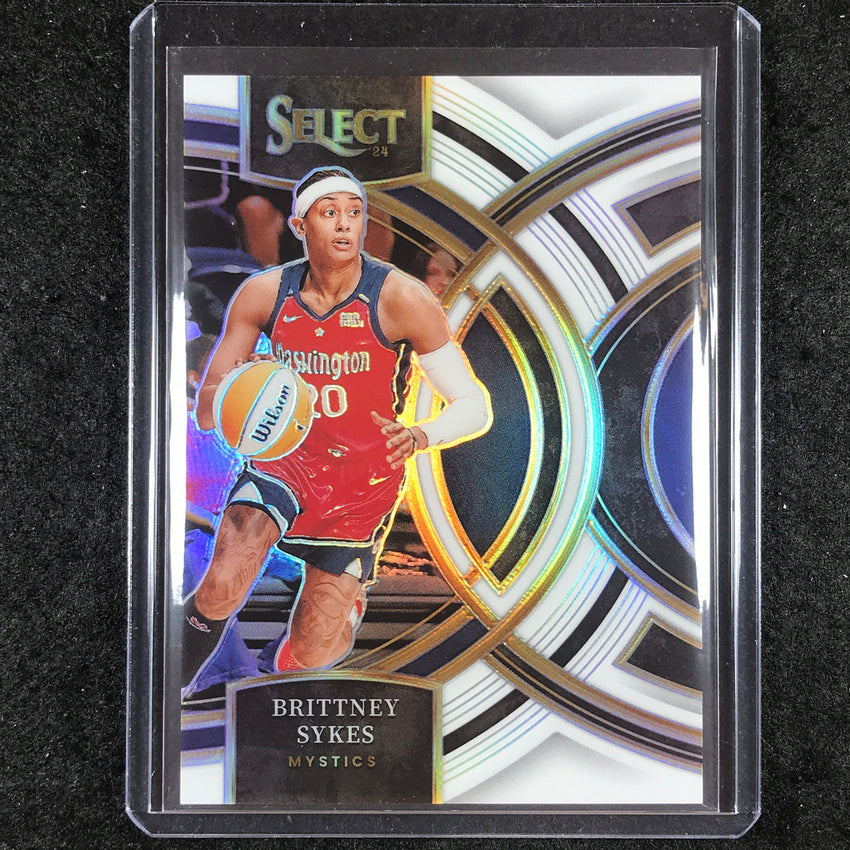 2024 Select WNBA BRITTNEY SYKES Premier Level White 38/99 #106