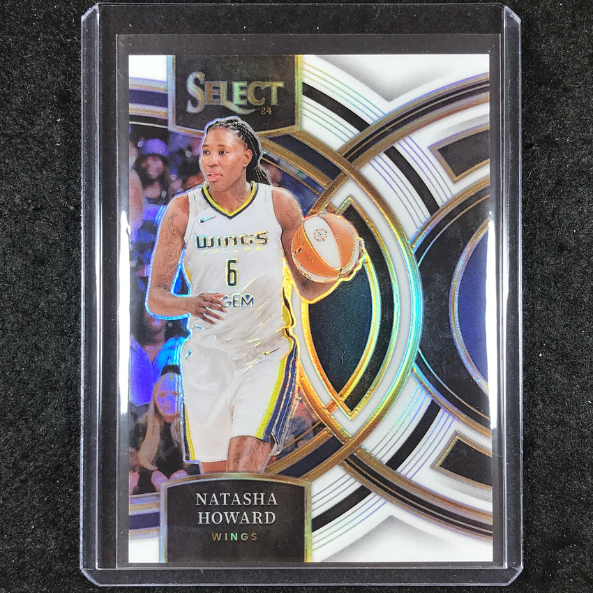 2024 Select WNBA NATASHA HOWARD Premier Level White 33/99 #109