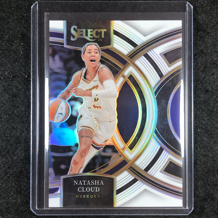 2024 Select WNBA NATASHA CLOUD Premier Level White 1/99 #115