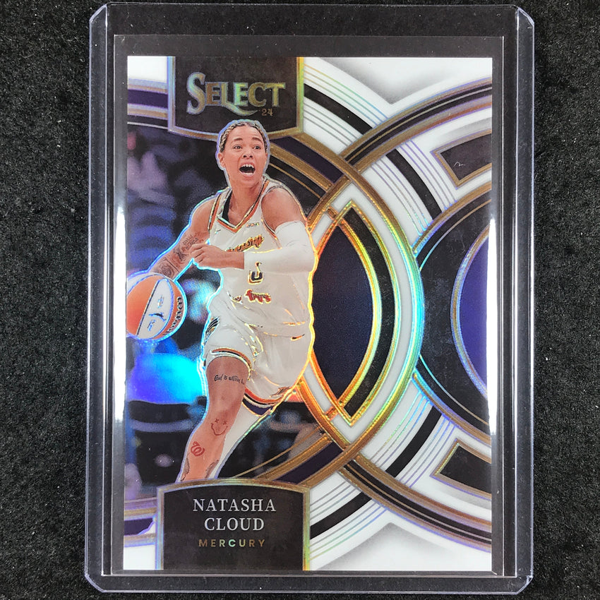 2024 Select WNBA NATASHA CLOUD Premier Level White 18/99 #115