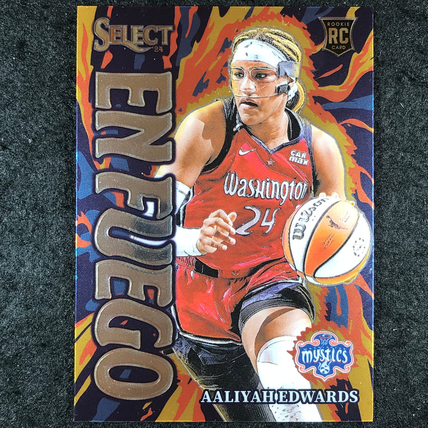 2024 Select WNBA AALIYAH EDWARDS En Fuego Rookie Base #1