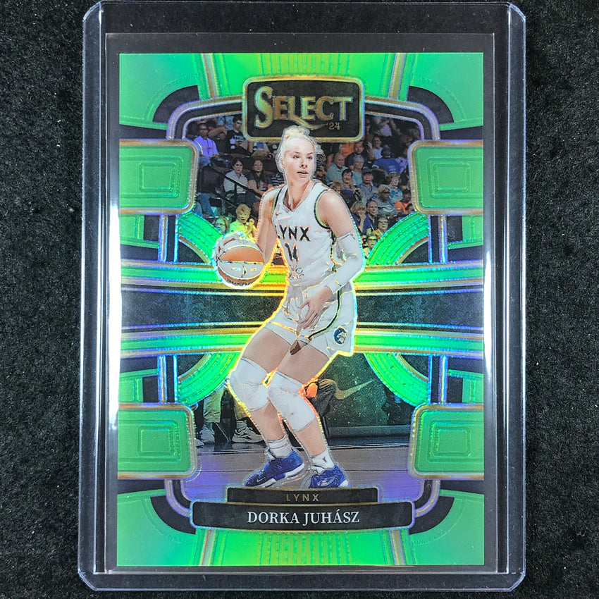2024 Select WNBA DORKA JUHASZ Concourse Neon Green 60/75 #69