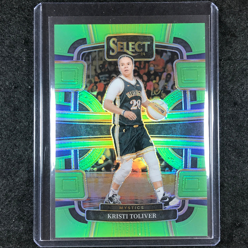 2024 Select WNBA KRISTI TOLIVER Concourse Neon Green 63/75 #98