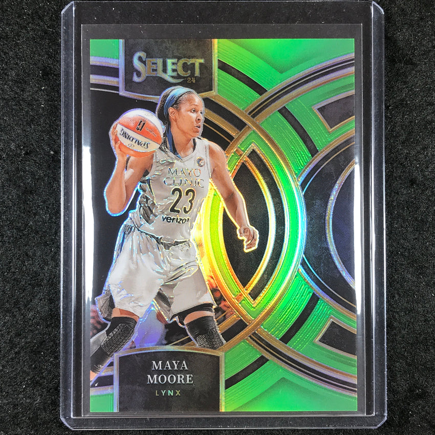 2024 Select WNBA MAYA MOORE Premier Level Neon Green 1/75 #108