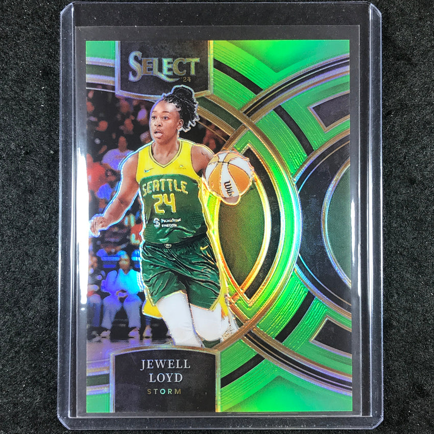 2024 Select WNBA JEWELL LOYD Premier Level Neon Green 33/75 #142