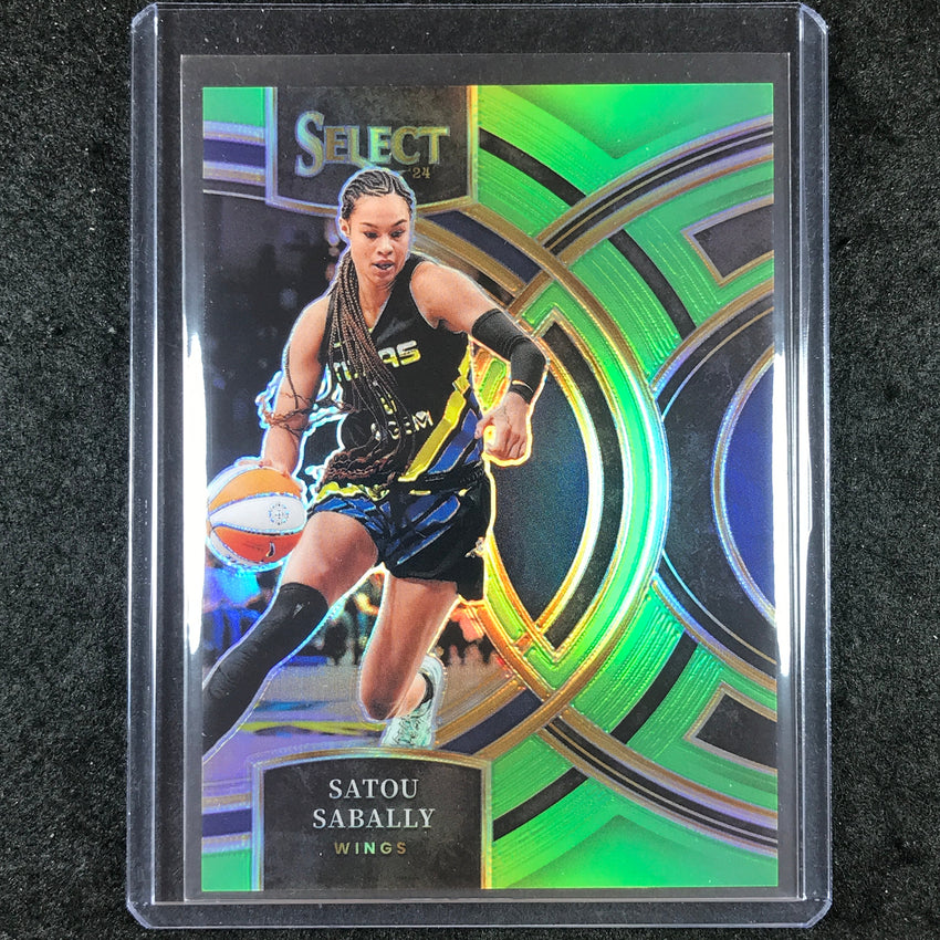 2024 Select WNBA SATOU SABALLY Premier Level Neon Green 45/75 #197