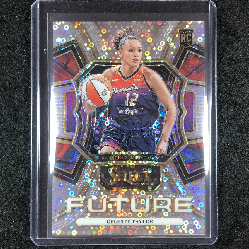 2024 Select WNBA CELESTE TAYLOR Select Future Rookie White Disco 19/75 #24