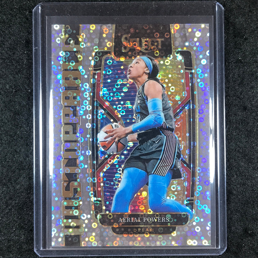 2024 Select WNBA AERIAL POWERS Unstoppable White Disco 73/75 #18