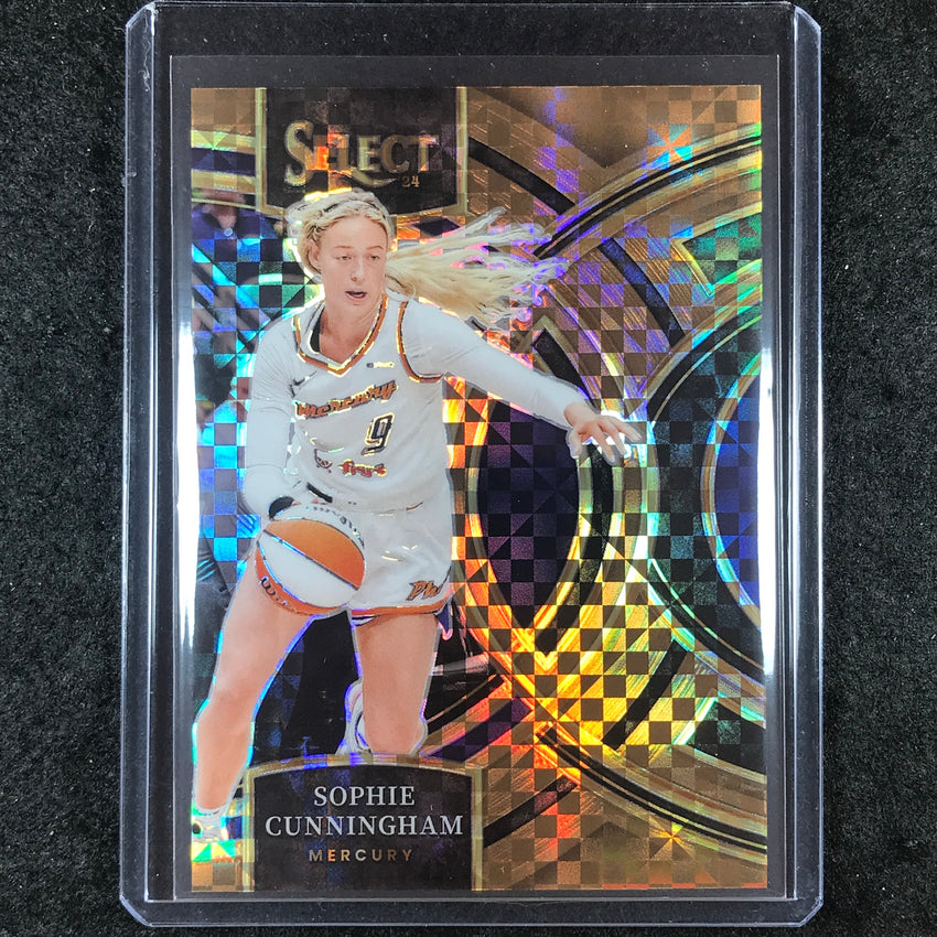 2024 Select WNBA SOPHIE CUNNINGHAM Premier Level Bronze Checker 25/49 #196