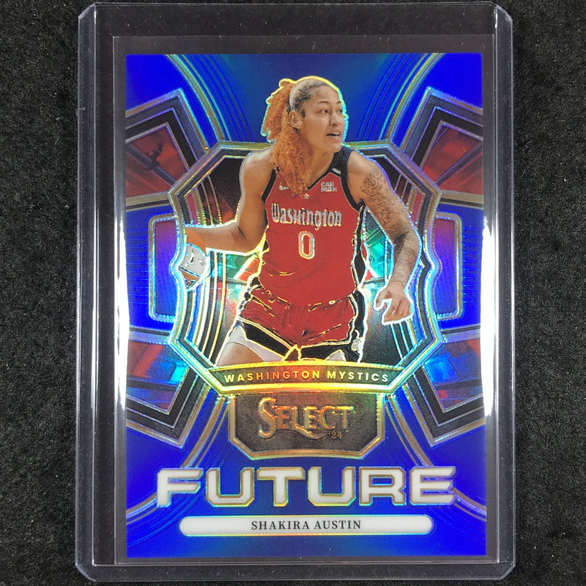 2024 Select WNBA SHAKIRA AUSTIN Select Future Blue 36/49 #12