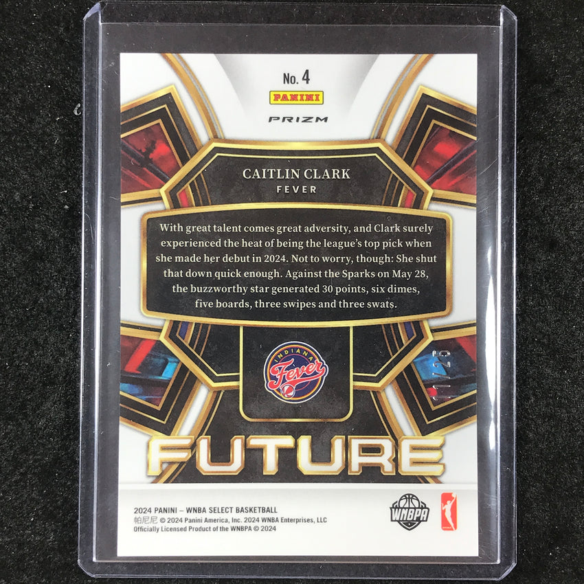 2024 Select WNBA CAITLIN CLARK Select Future Rookie Tie-Dye 11/25 #4