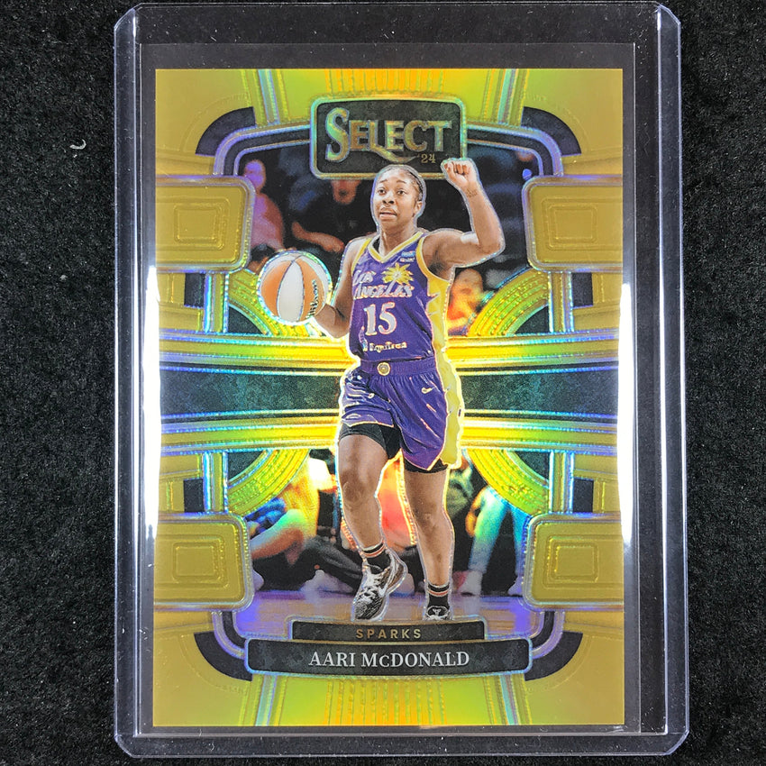 2024 Select WNBA AARI MCDONALD Concourse Gold 1/10 #91