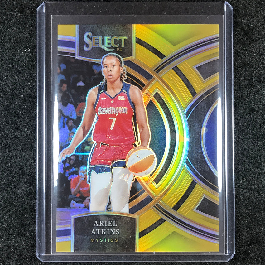 2024 Select WNBA ARIEL ATKINS Premier Level Gold 4/10 #153