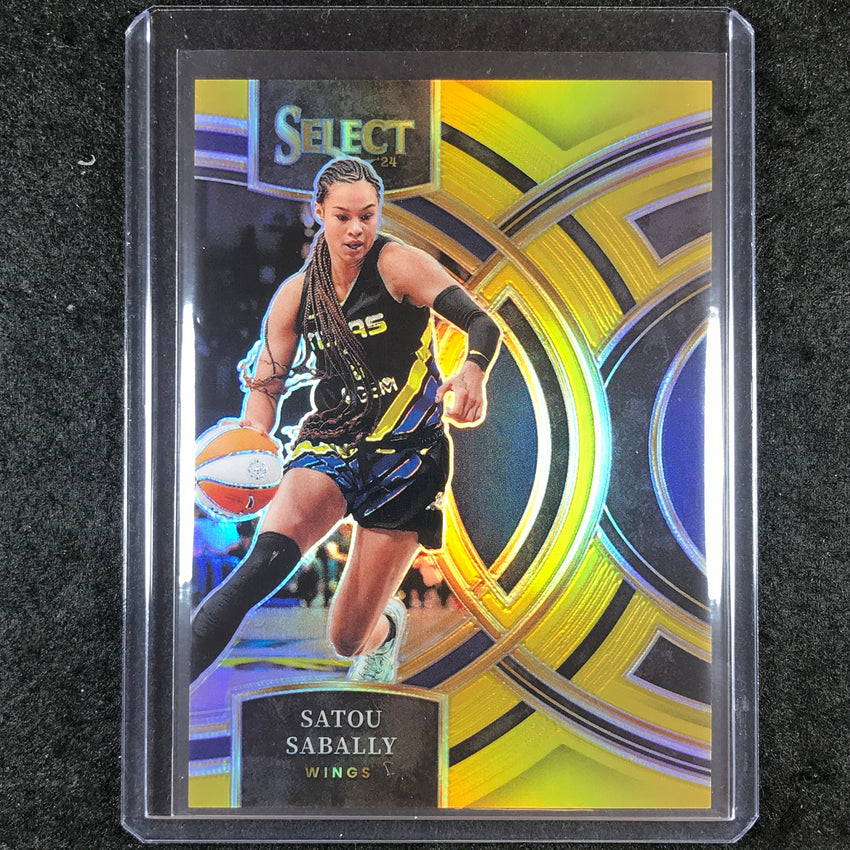 2024 Select WNBA SATOU SABALLY Premier Level Gold 1/10 #197