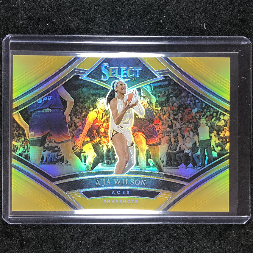 2024 Select WNBA A'JA WILSON Snapshots Gold 3/10 #9