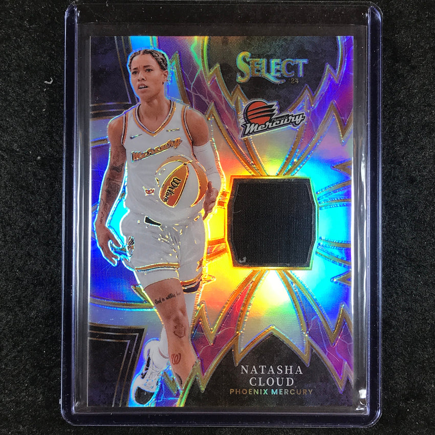 2024 Select WNBA NATASHA CLOUD Sparks Jersey Relic #2