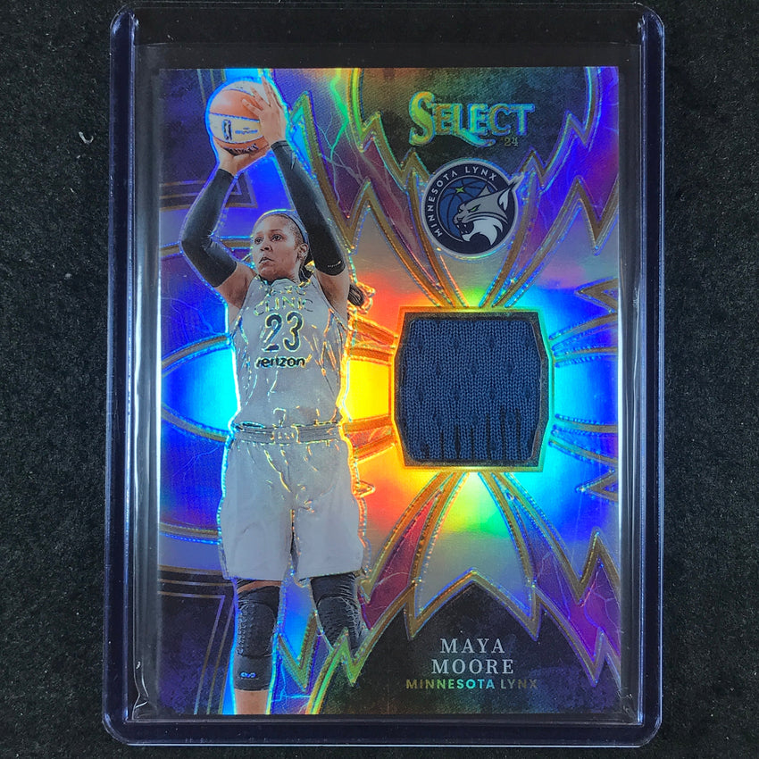 2024 Select WNBA MAYA MOORE Sparks Jersey Relic #32