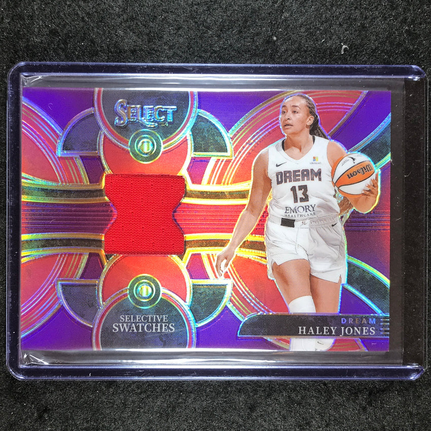 2024 Select WNBA HALEY JONES Selective Swatches Jersey Relic Purple 33/49
