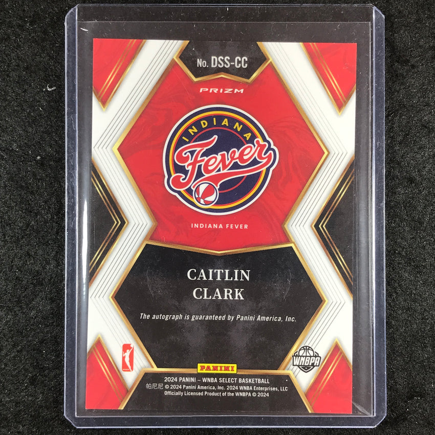 2024 Select WNBA CAITLIN CLARK Draft Selections Signatures Rookie Auto #CC