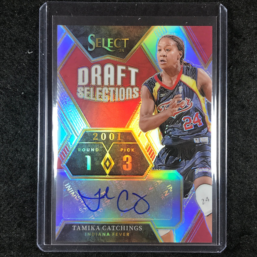 2024 Select WNBA TAMIKA CATCHINGS Draft Selections Signatures Auto #TC