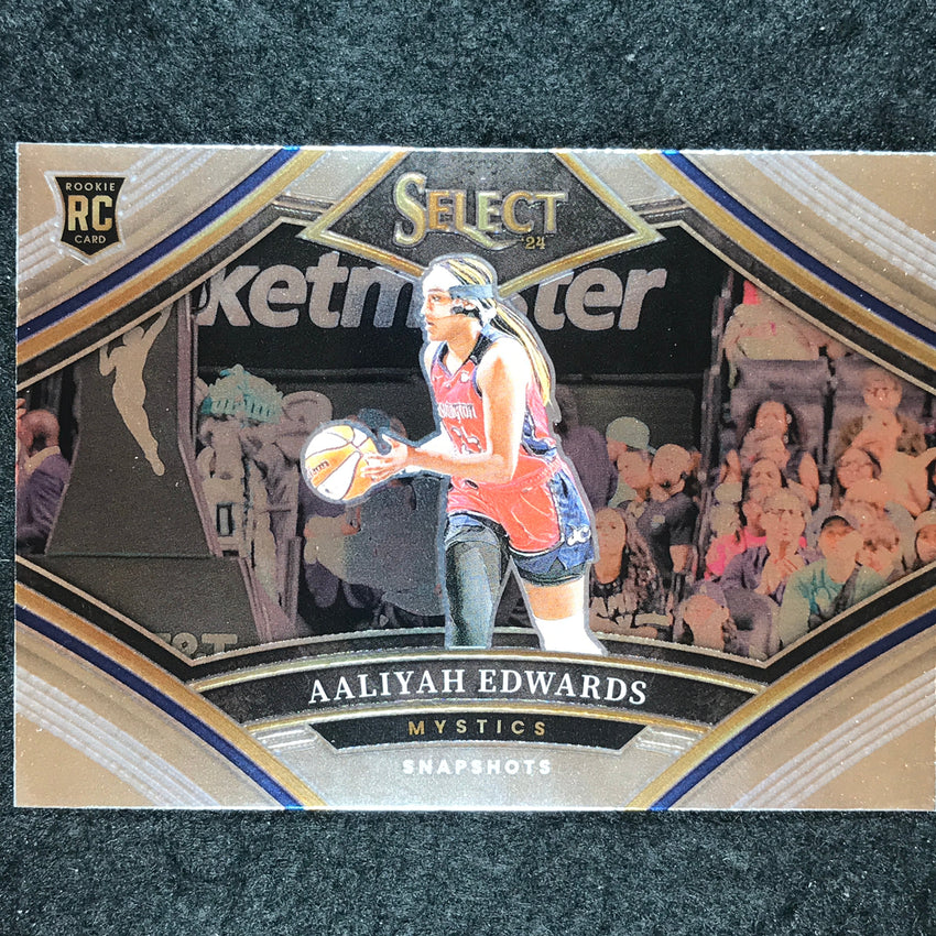 2024 Select WNBA AALIYAH EDWARDS Snapshots Rookie Base #7