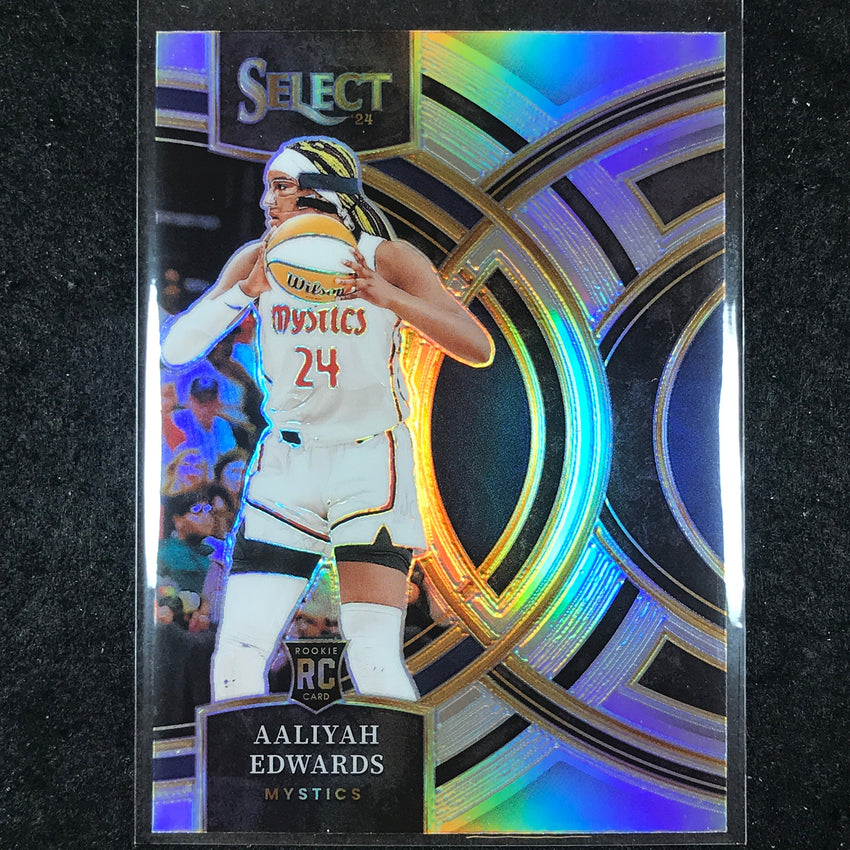 2024 Select WNBA AALIYAH EDWARDS Premier Level Silver #130