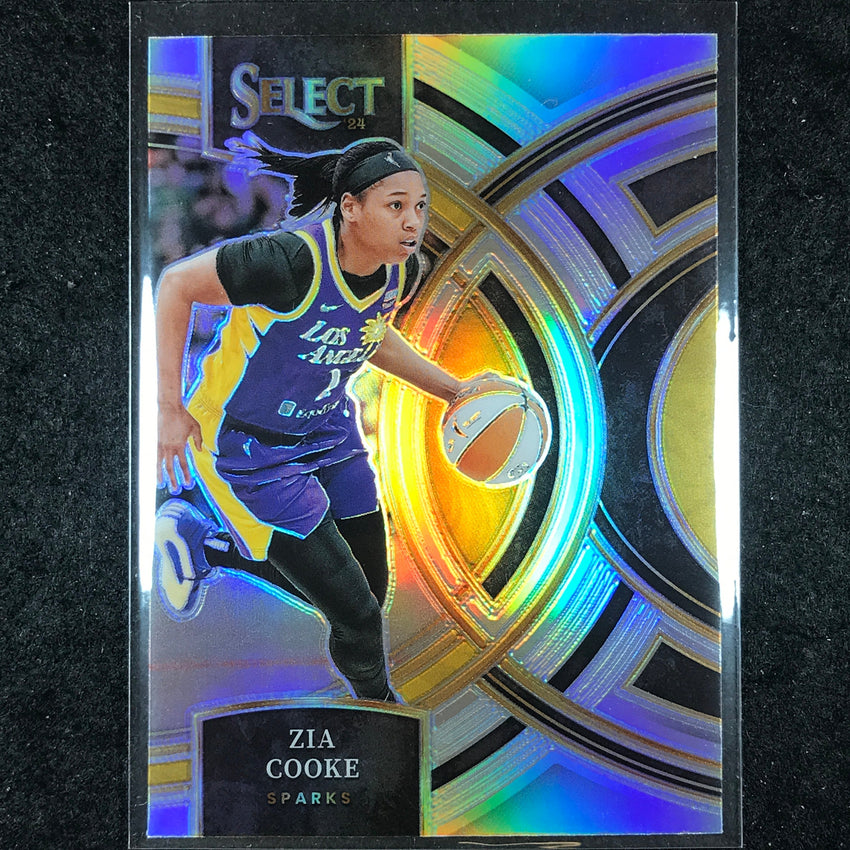 2024 Select WNBA ZIA COOKE Premier Level Silver #187