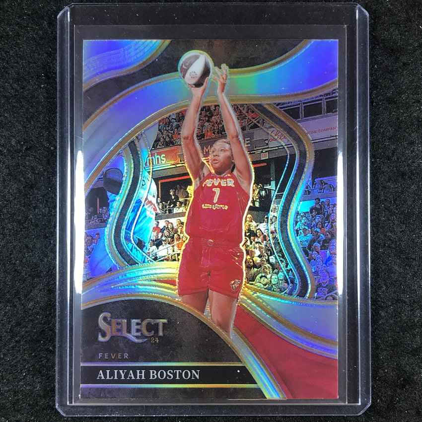 2024 Select WNBA ALIYAH BOSTON Courtside Silver #234