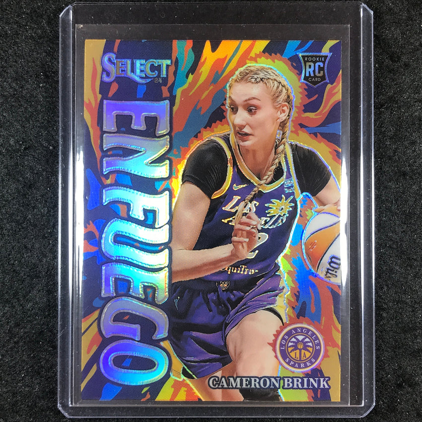 2024 Select WNBA CAMERON BRINK En Fuego Rookie Silver #5