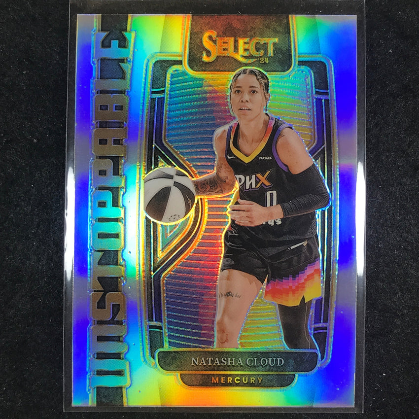 2024 Select WNBA NATASHA CLOUD Unstoppable Silver #1