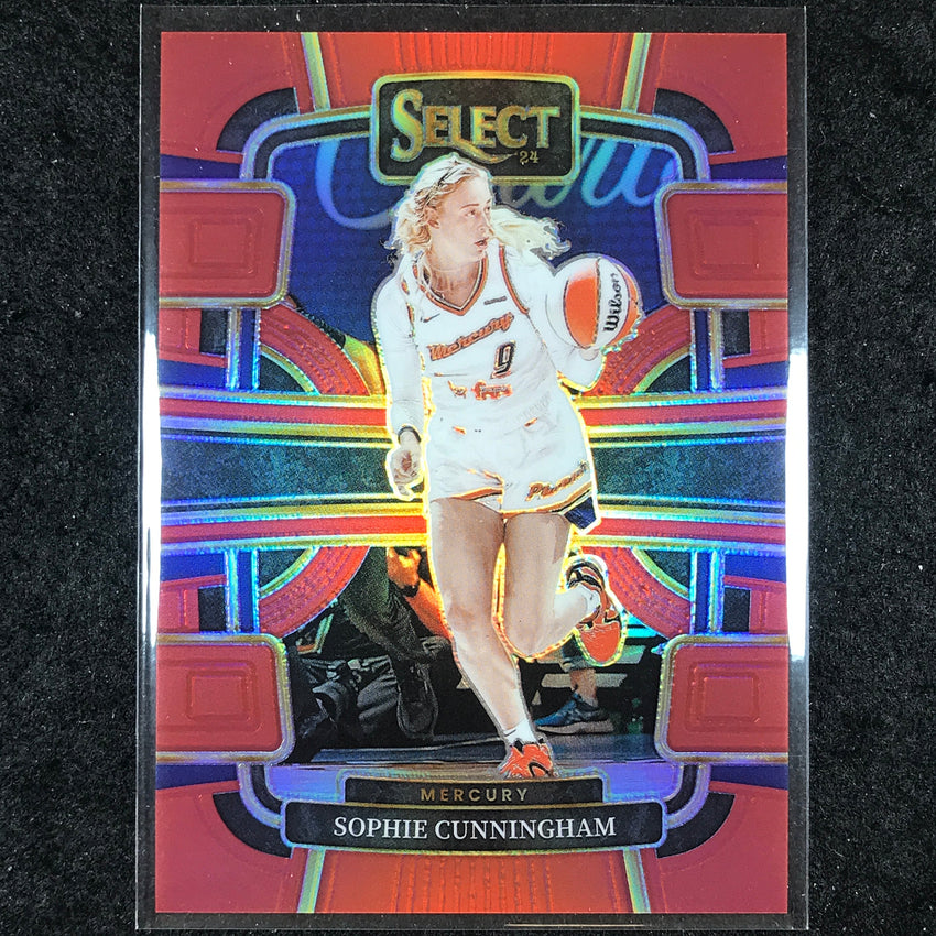 2024 Select WNBA SOPHIE CUNNINGHAM Concourse Red 39/149 #71