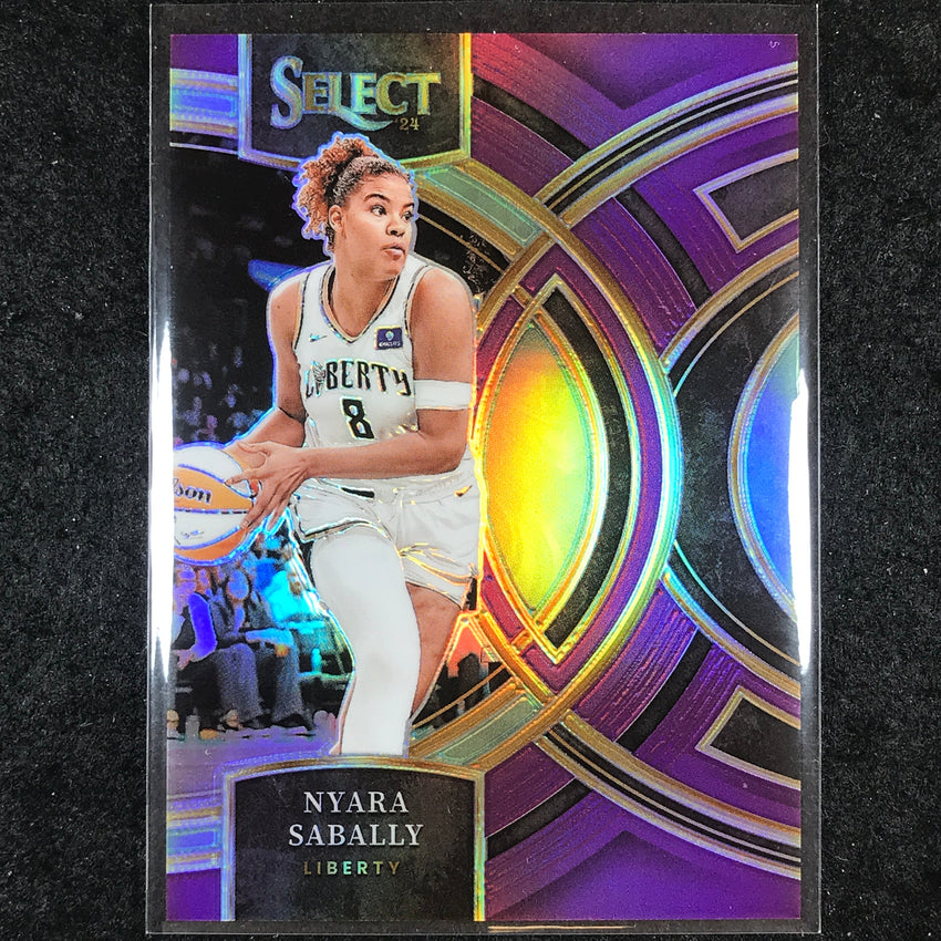 2024 Select WNBA NYARA SABALLY Premier Level Purple 103/149 #111